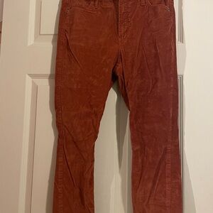 Old Navy Women’s Burnt Orange Corduroy Pants
